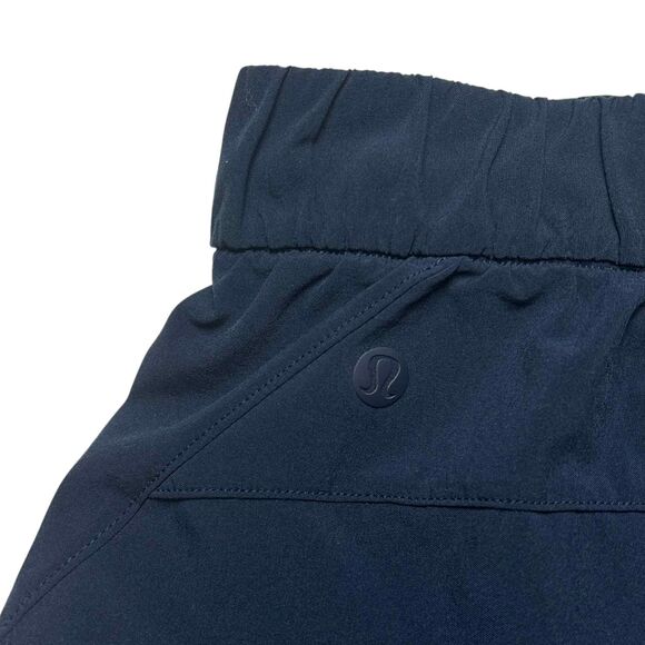 Lululemon Stroll at Sundown Mid-Rise Short 3" *True Navy - Picture 6 of 7